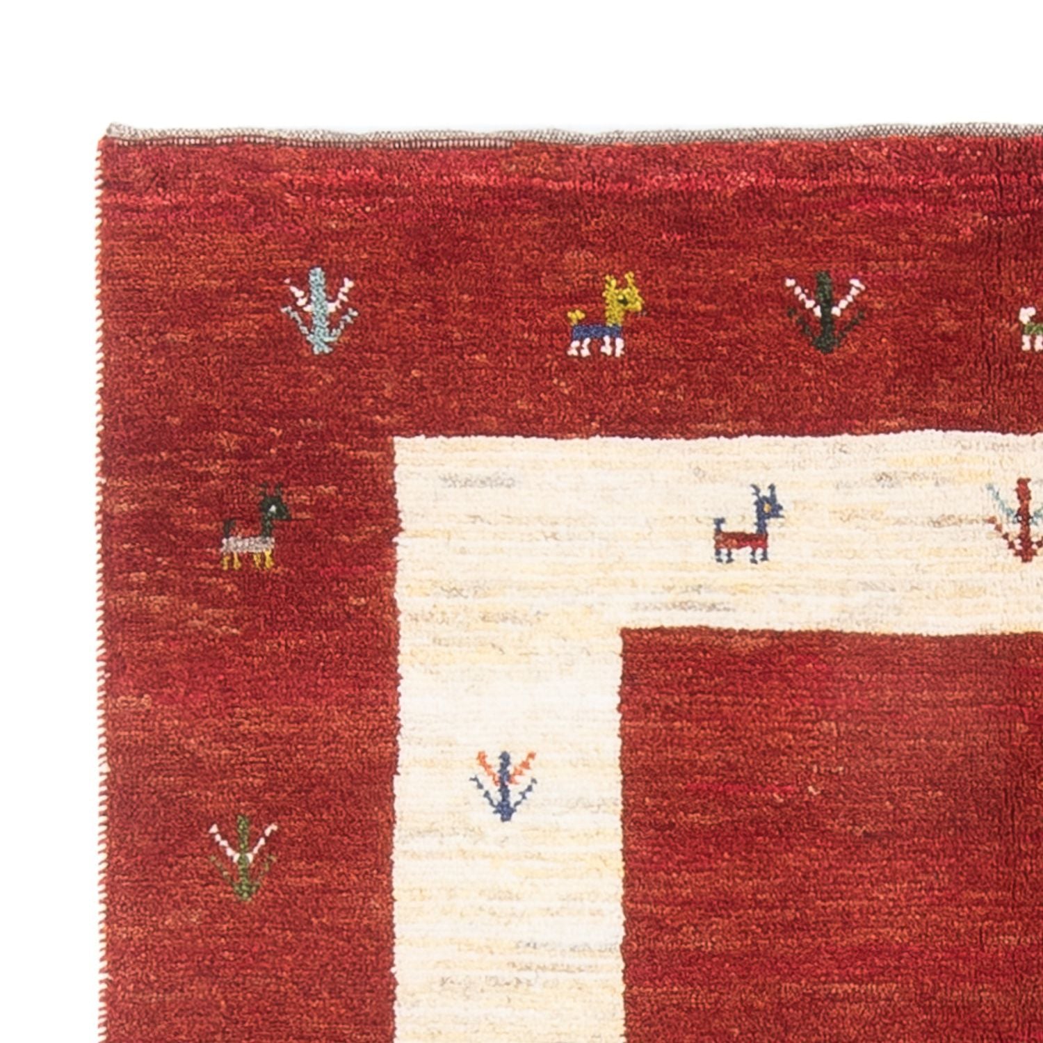 Tappeto Gabbeh - Persero - 175 x 122 cm - multicolore
