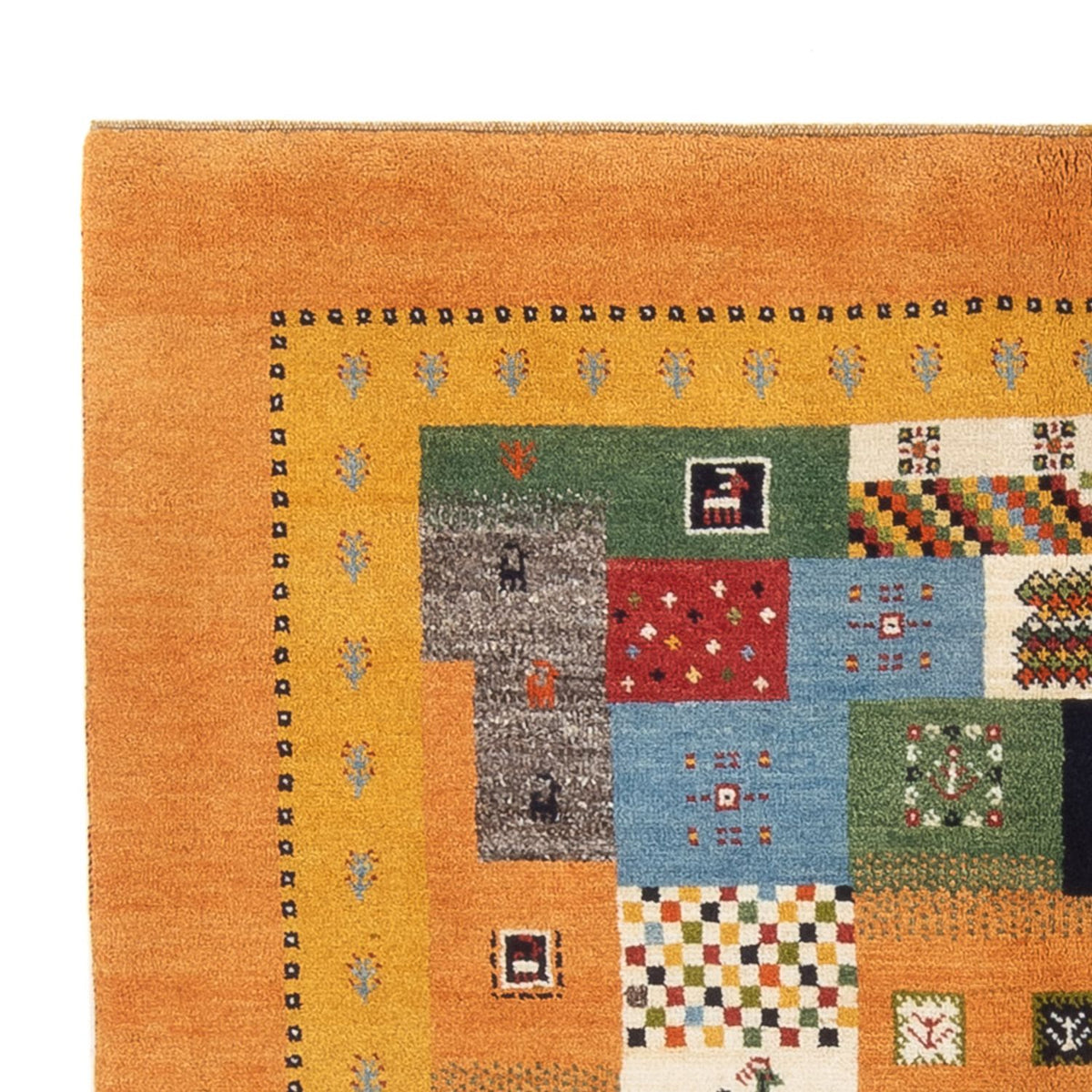 Gabbeh persiano Tappeto 149x197cm - Perserteppich Wollteppich