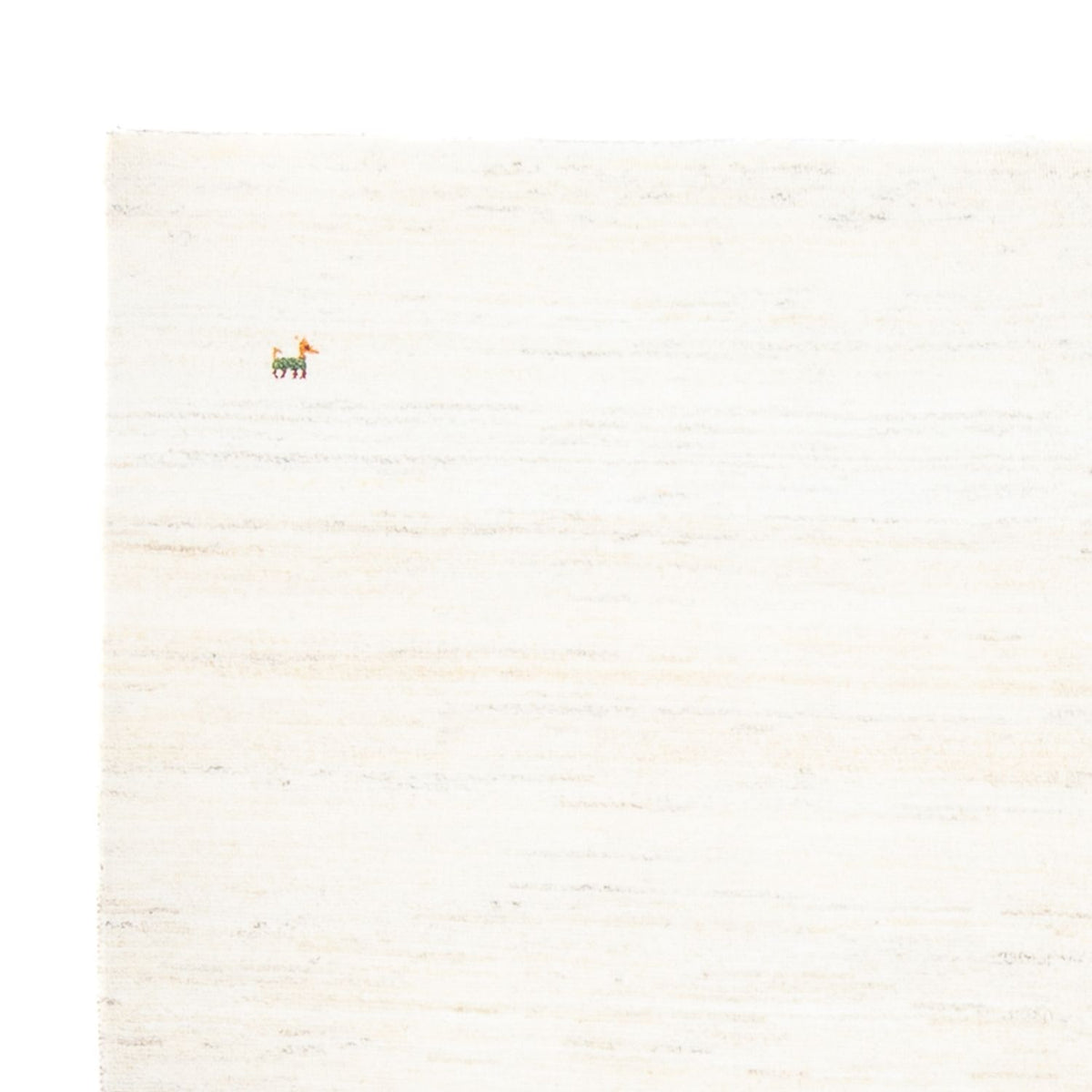 Tappeto Gabbeh - Persero - 193 x 153 cm - bianco