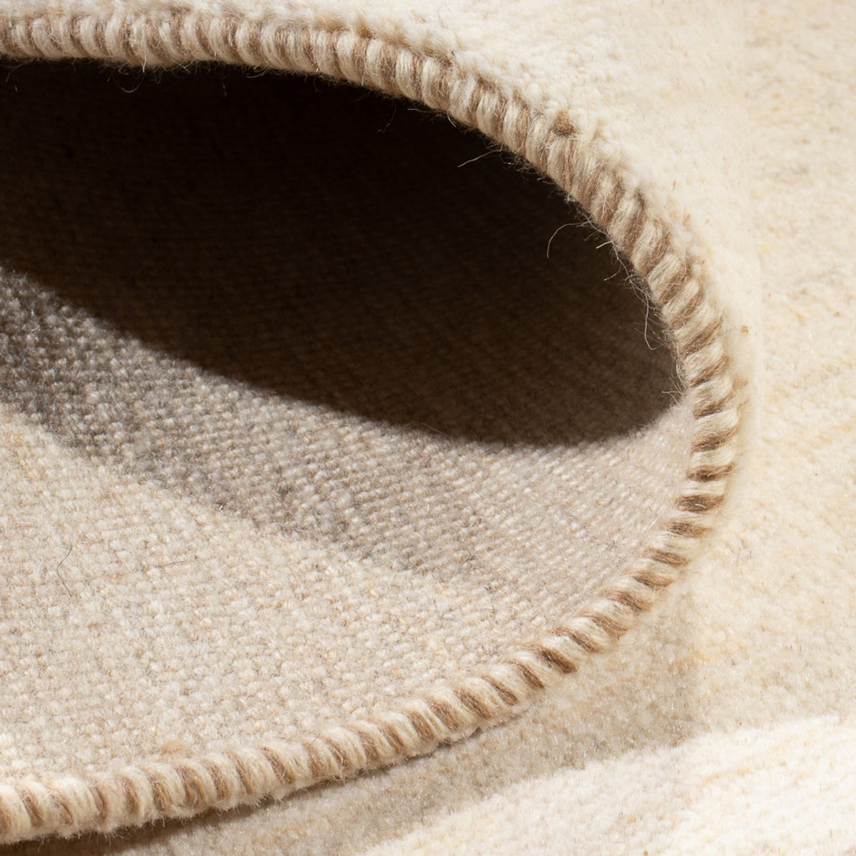 Tappeto Gabbeh - Persero - 193 x 153 cm - bianco