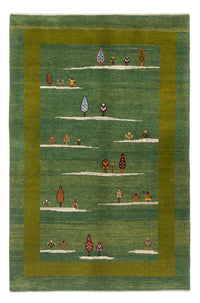 Tappeto Gabbeh - Persero - 183 x 120 cm - verde