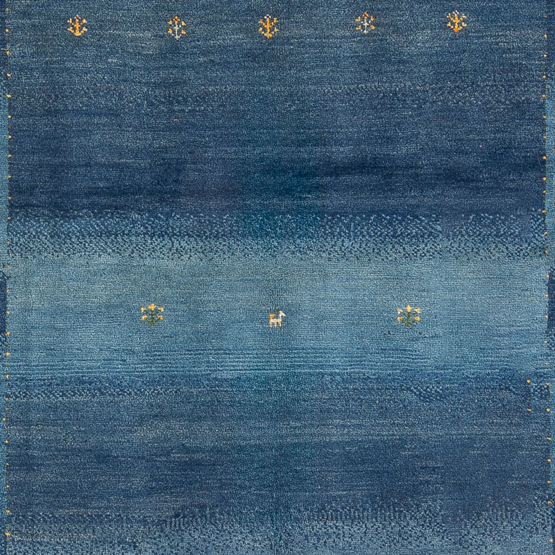 Tappeto Gabbeh - Persero - 264 x 175 cm - blu mare