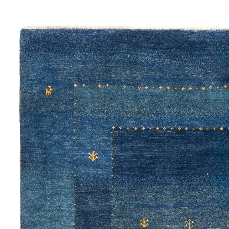 Tappeto Gabbeh - Persero - 264 x 175 cm - blu mare