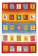 Gabbeh persiano Tappeto 87x61cm - Perserteppich Wollteppich
