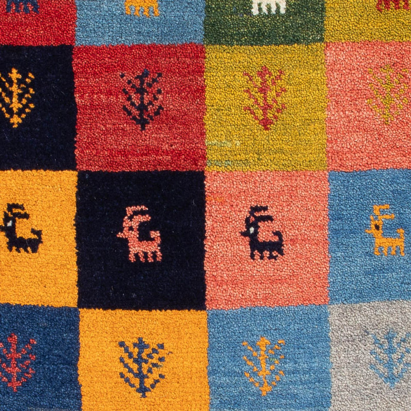 Tappeto Gabbeh - Persero - 90 x 63 cm - multicolore