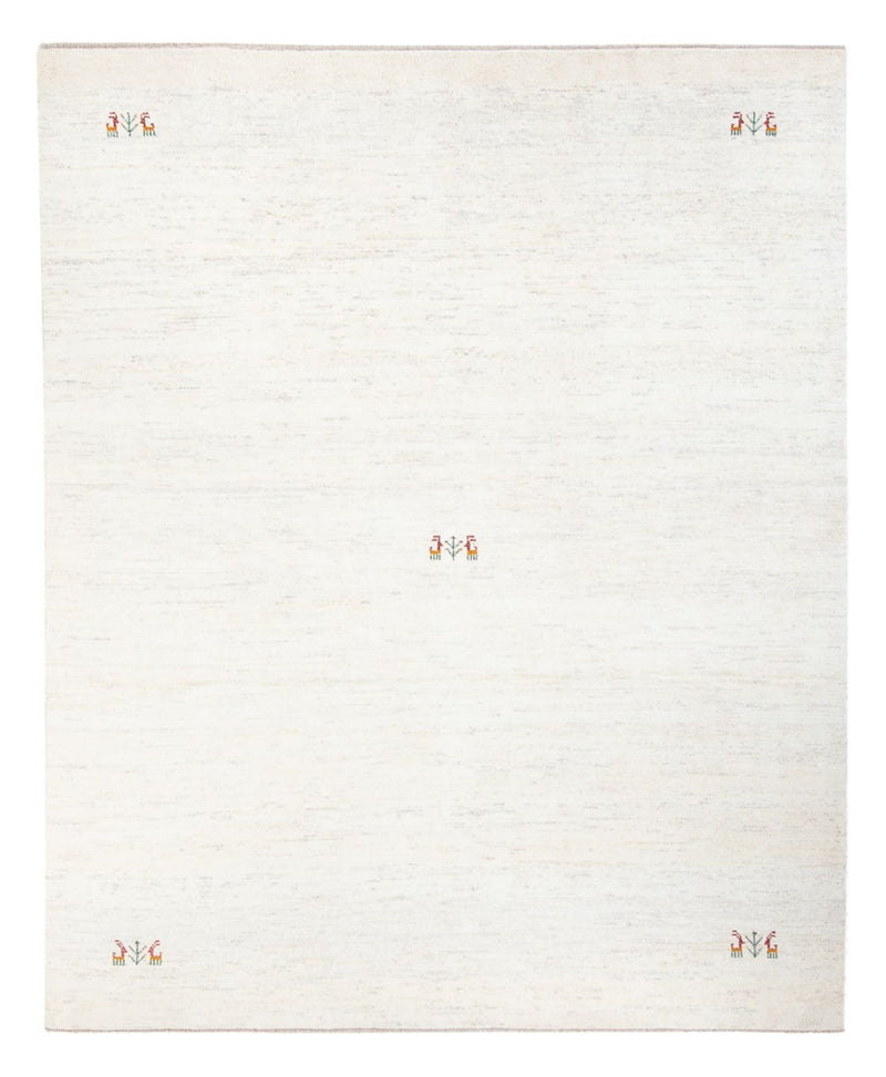Tappeto Gabbeh - Persero - 243 x 198 cm - bianco