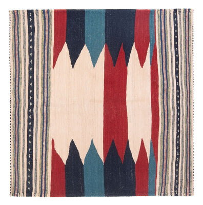 Tappeto Kelim - Orientale - 136 x 125 cm - verde menta