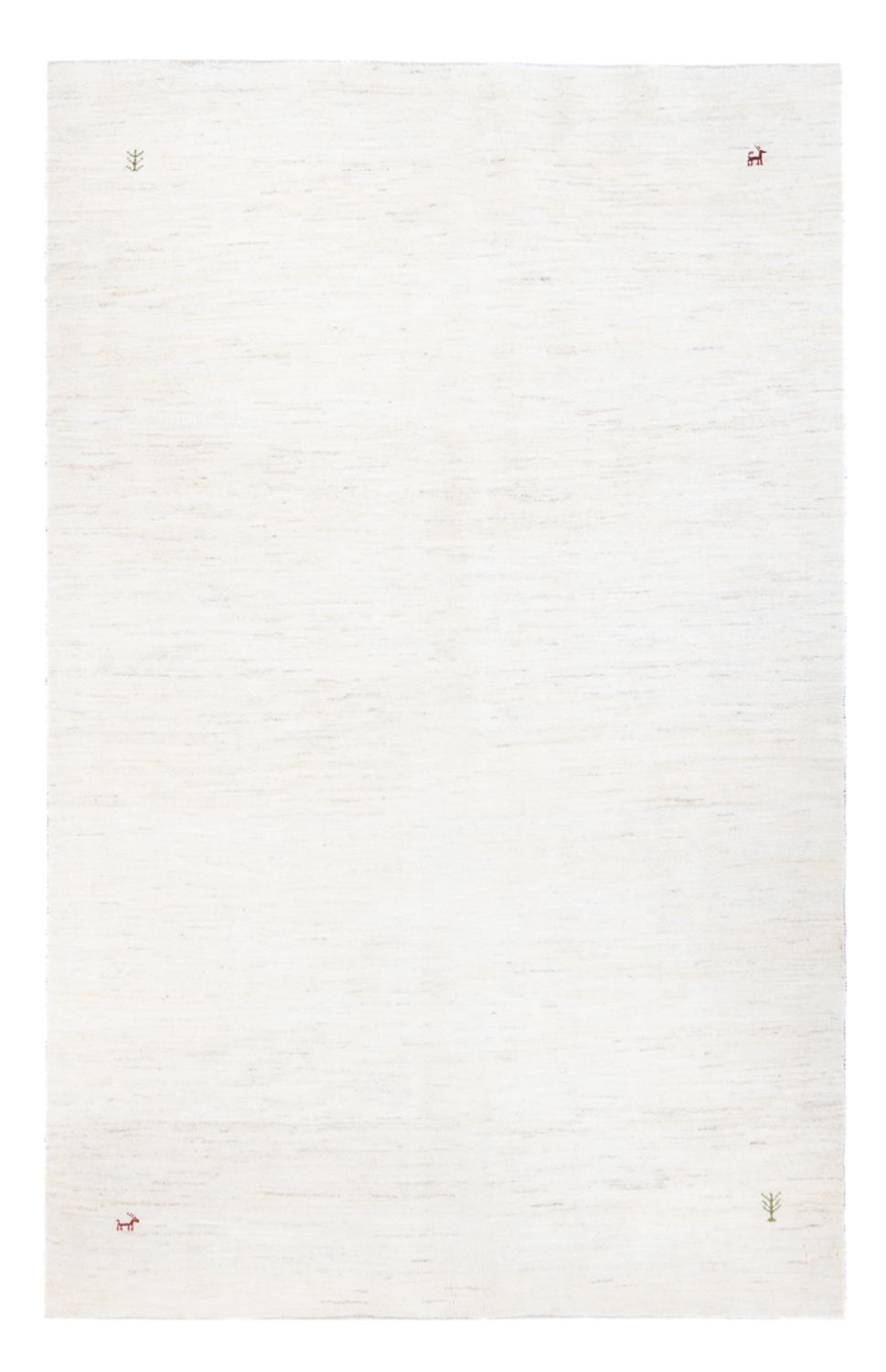 Tappeto Gabbeh - Persero - 253 x 171 cm - bianco