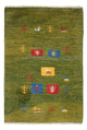 Gabbeh Persiano Tappeto 85x55cm - Perserteppich Wollteppich