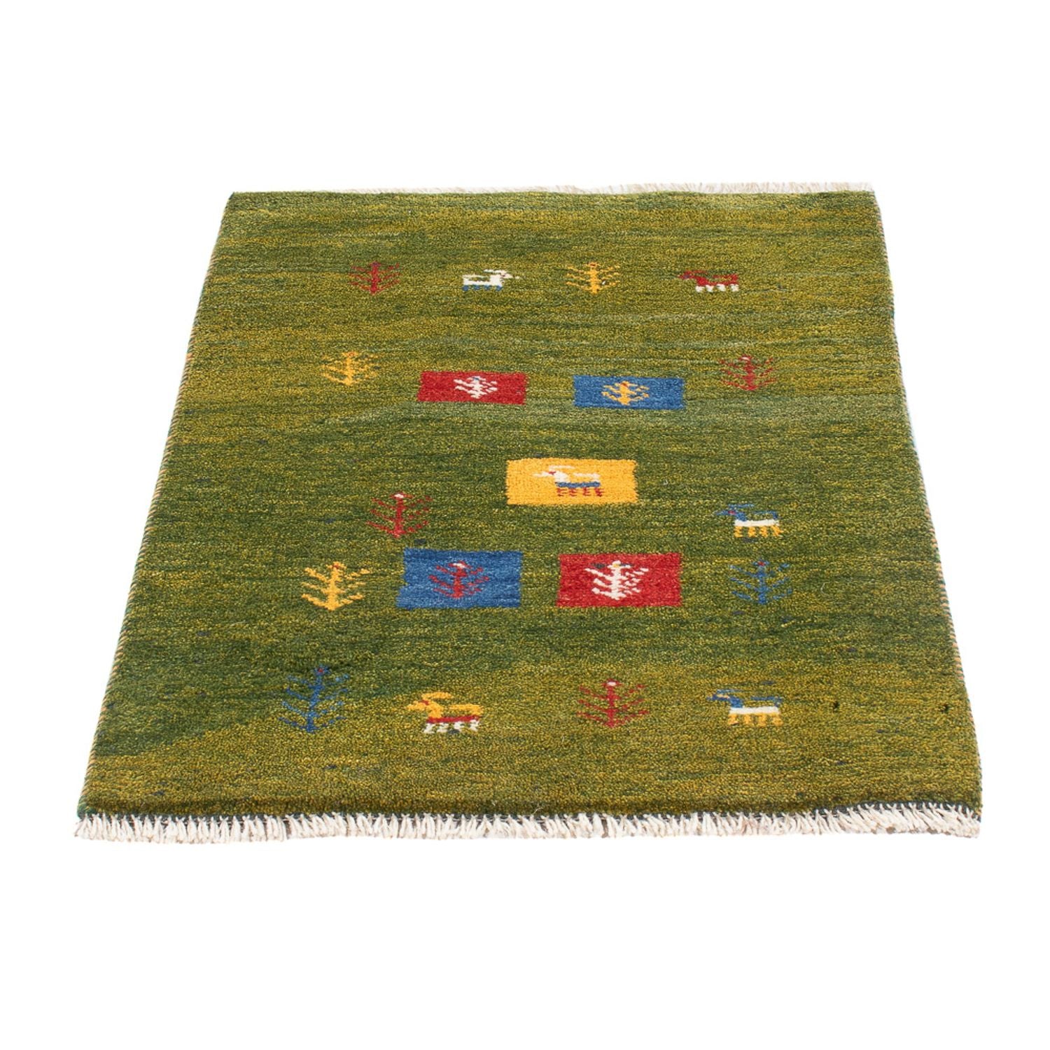 Tappeto Gabbeh - Persero - 85 x 55 cm - multicolore
