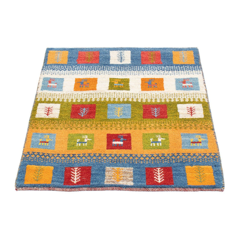 Tappeto Gabbeh - Persero - 90 x 60 cm - multicolore