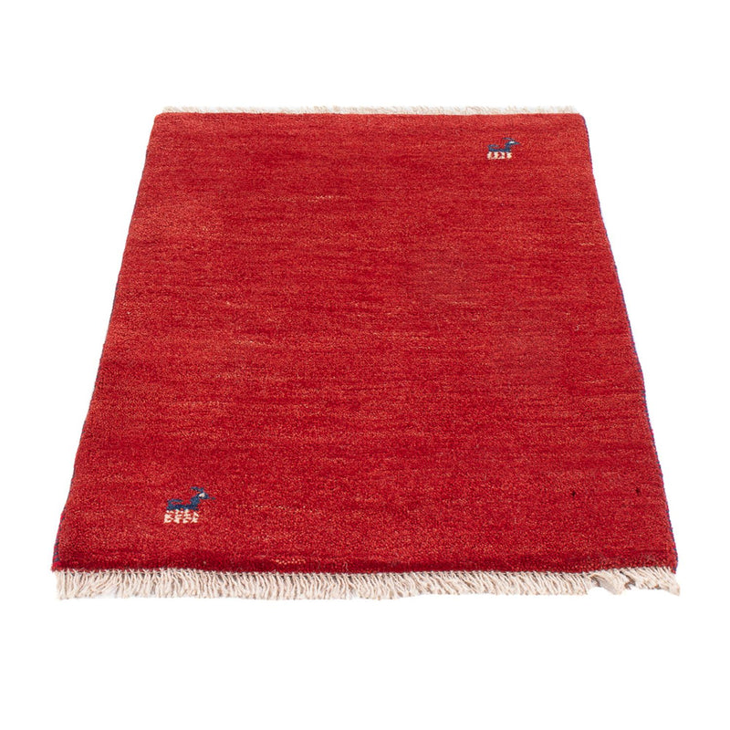 Tappeto Gabbeh - Persero - 87 x 60 cm - rosso