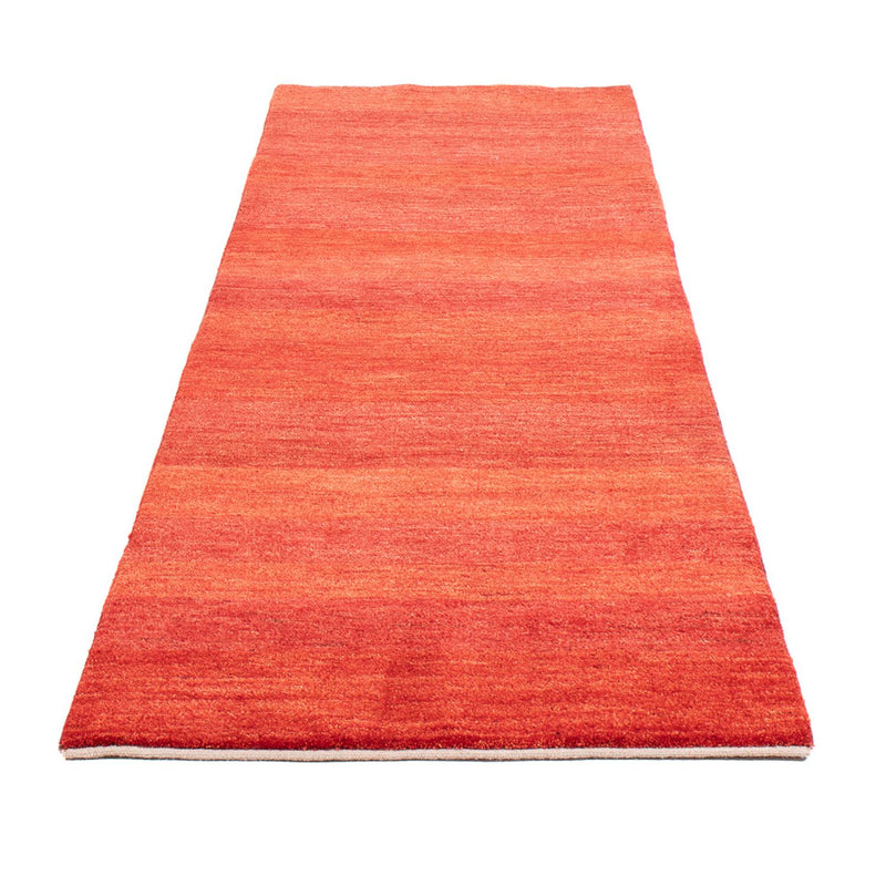 Tappeto corsia Tappeto Gabbeh - Persero - 248 x 82 cm - rosso
