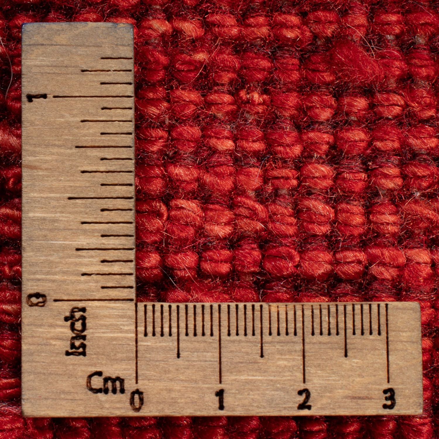 Tappeto corsia Tappeto Gabbeh - Persero - 248 x 82 cm - rosso