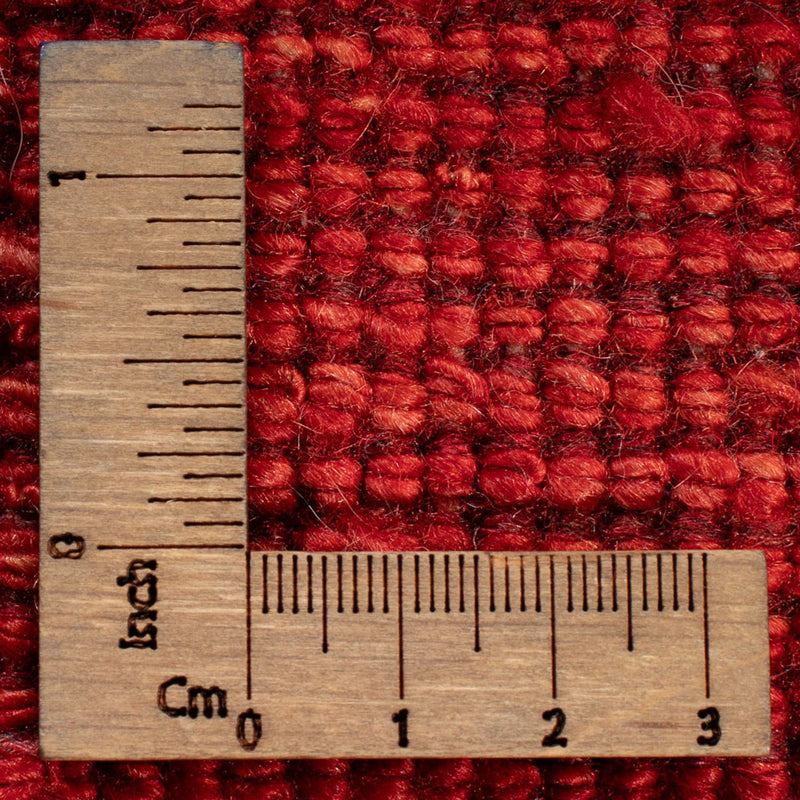 Tappeto corsia Tappeto Gabbeh - Persero - 248 x 82 cm - rosso