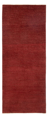 Tappeto corsia Tappeto Gabbeh - Persero - 195 x 82 cm - rosso scuro