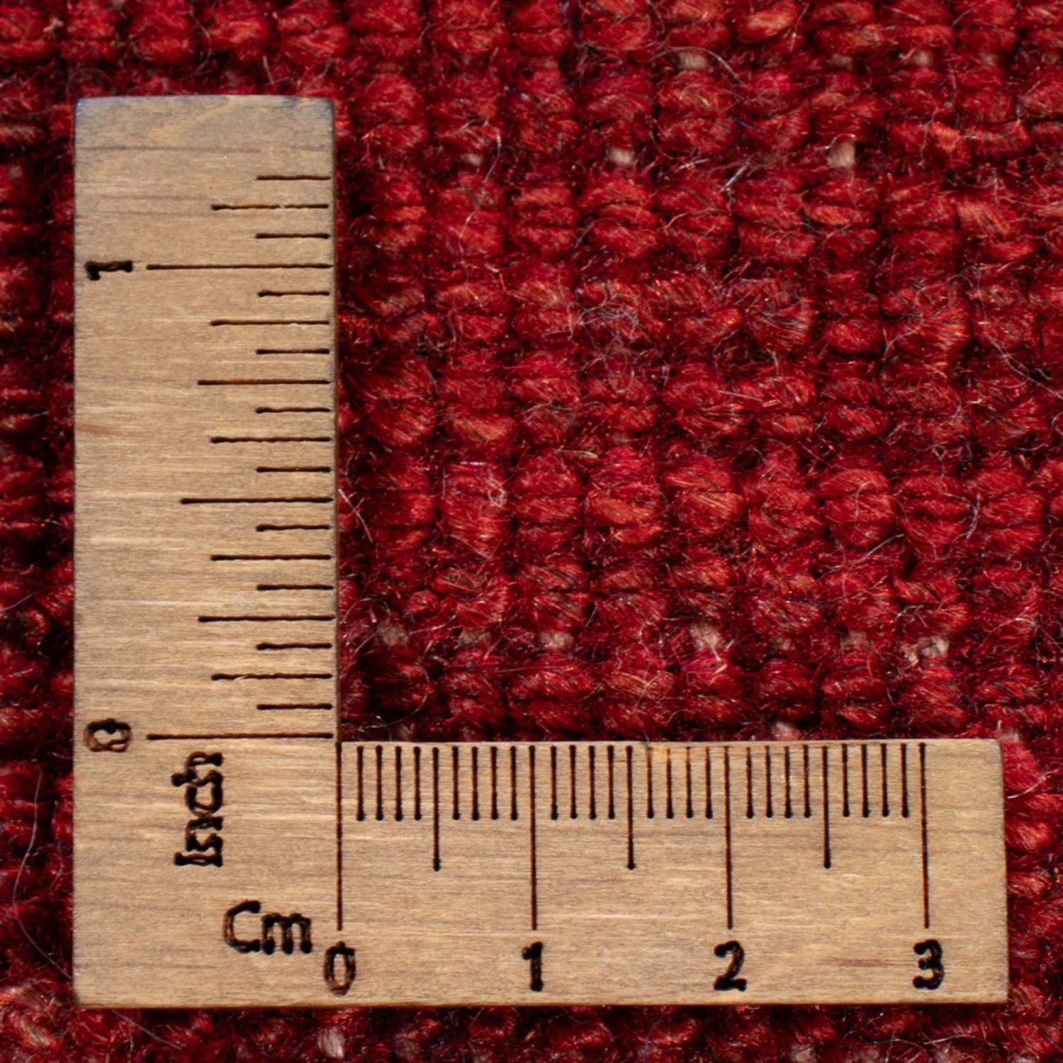 Tappeto corsia Tappeto Gabbeh - Persero - 195 x 82 cm - rosso scuro