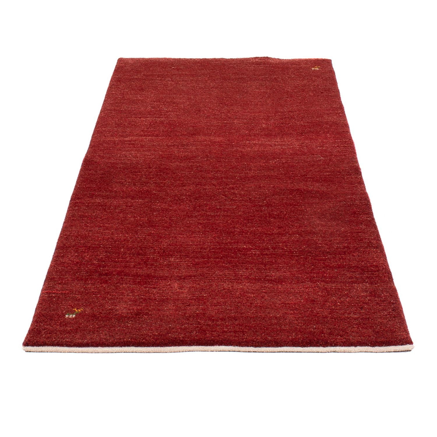 Tappeto corsia Tappeto Gabbeh - Persero - 197 x 82 cm - rosso scuro