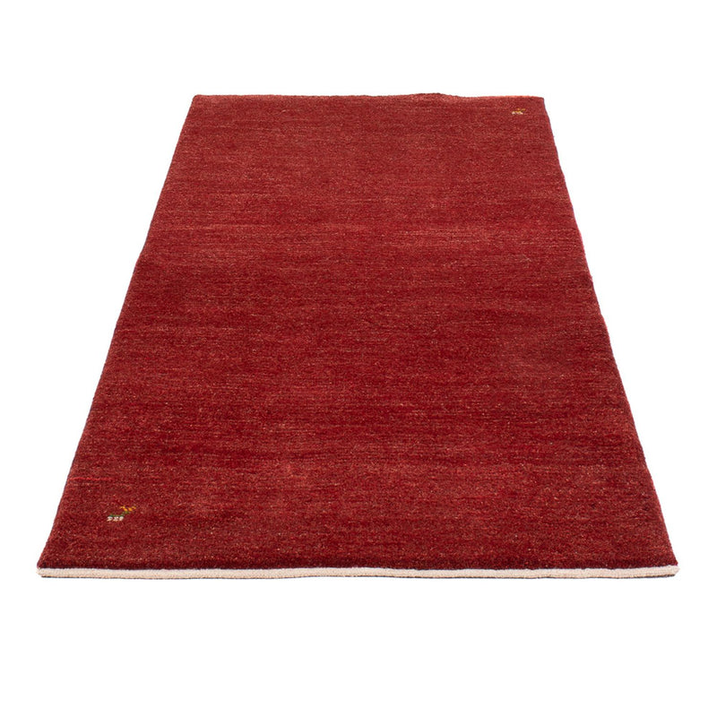 Tappeto corsia Tappeto Gabbeh - Persero - 197 x 82 cm - rosso scuro