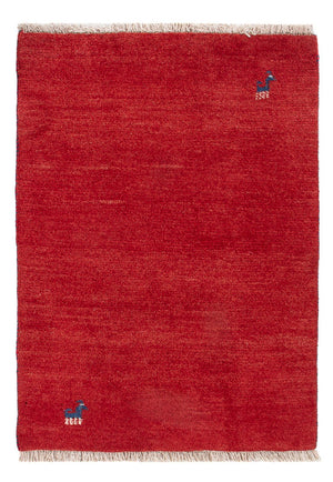 Tappeto Gabbeh - Persero - 84 x 60 cm - rosso