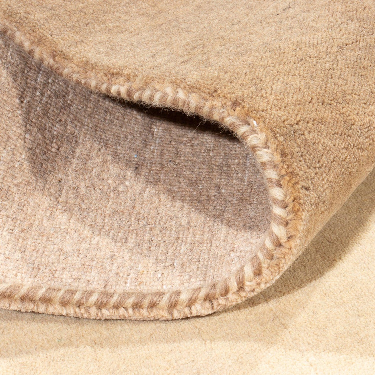 Tappeto Gabbeh - Loribaft Softy - 182 x 125 cm - beige chiaro