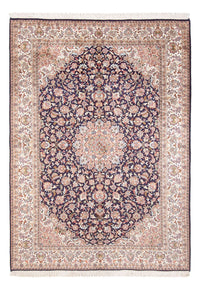 Tappeto di seta - Seta del Kashmir - 187 x 123 cm - beige