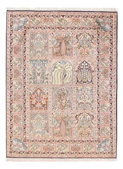 Seta del Kashmir Tappeto 123x178cm - Tappeto orientale