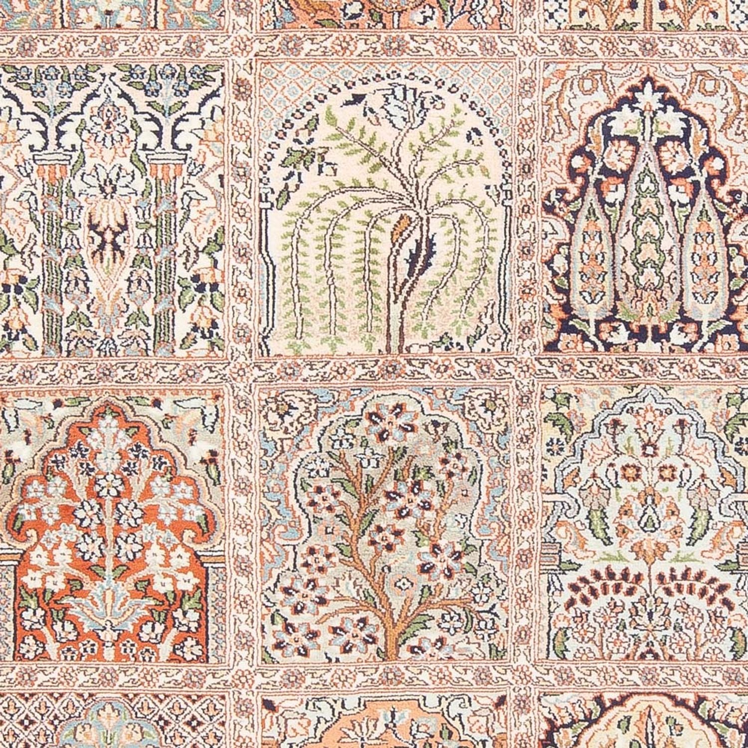 Tappeto di seta - Seta del Kashmir - 178 x 123 cm - beige
