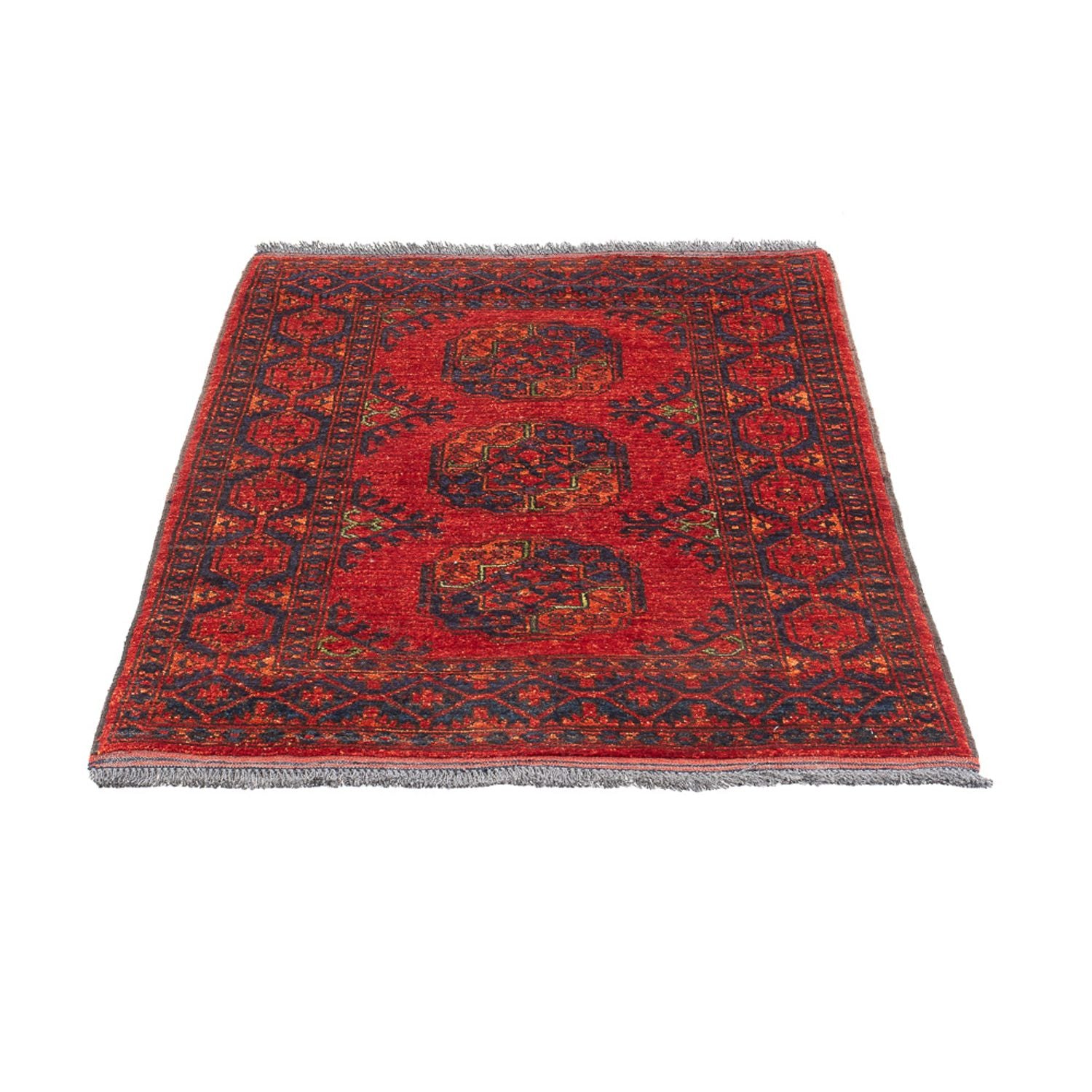Tappeto afgano - 136 x 82 cm - rosso
