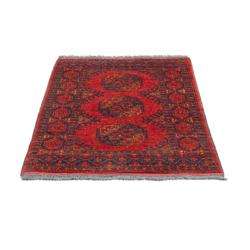 Tappeto afgano - 136 x 82 cm - rosso