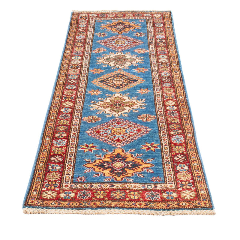 Tappeto corsia Tappeto Ziegler - Kazak - 205 x 63 cm - blu