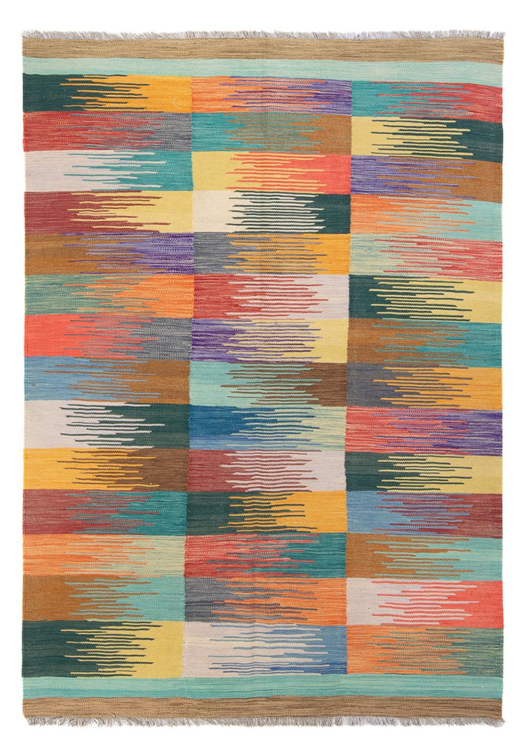 Tappeto Kelim - Tendenza - 240 x 163 cm - multicolore