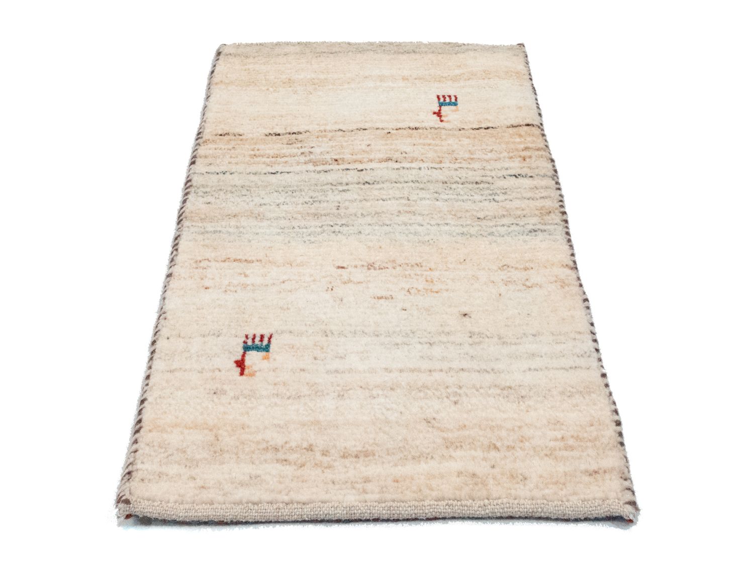 Tappeto Gabbeh - Persero - 60 x 40 cm - marrone