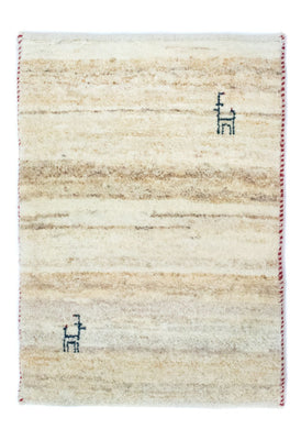 Tappeto Gabbeh - Persero - 60 x 40 cm - beige