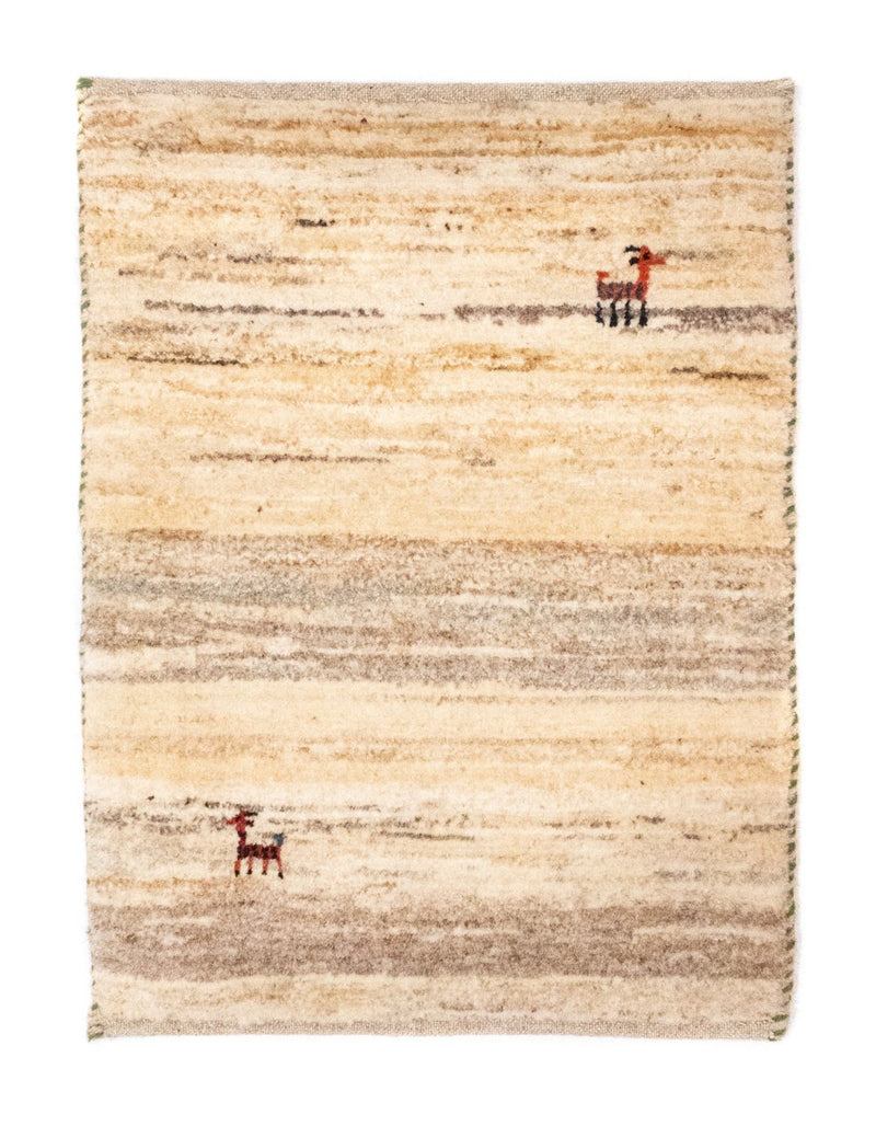 Tappeto Gabbeh - Persero - 60 x 40 cm - beige