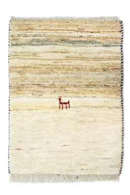 Tappeto Gabbeh - Persero - 60 x 40 cm - beige