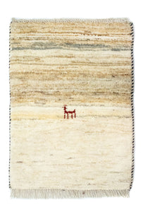 Tappeto Gabbeh - Persero - 60 x 40 cm - beige