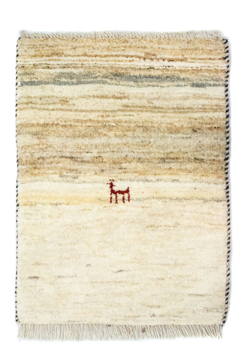 Tappeto Gabbeh - Persero - 60 x 40 cm - beige