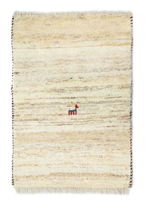 Tappeto Gabbeh - Persero - 60 x 40 cm - beige
