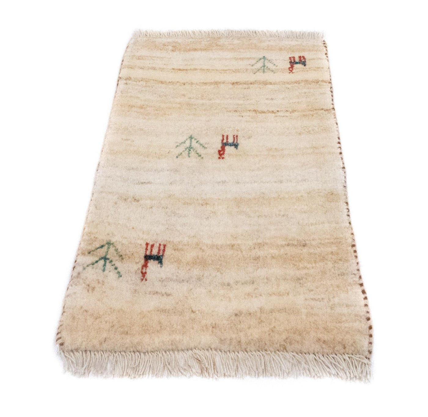 Gabbeh persiano Tappeto 60x40cm - Perserteppich Wollteppich