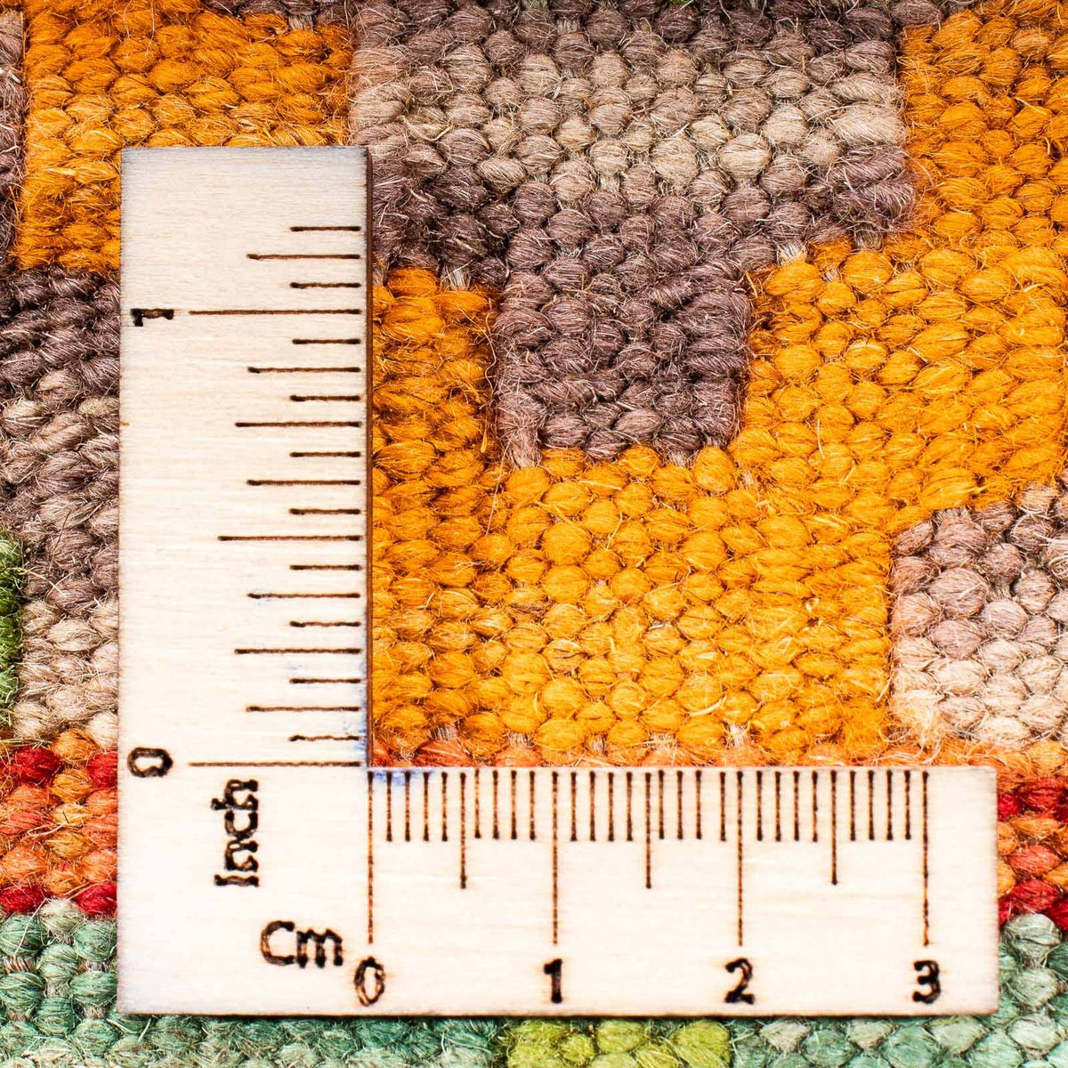 Tappeto Kelim - Splash - 205 x 155 cm - verde