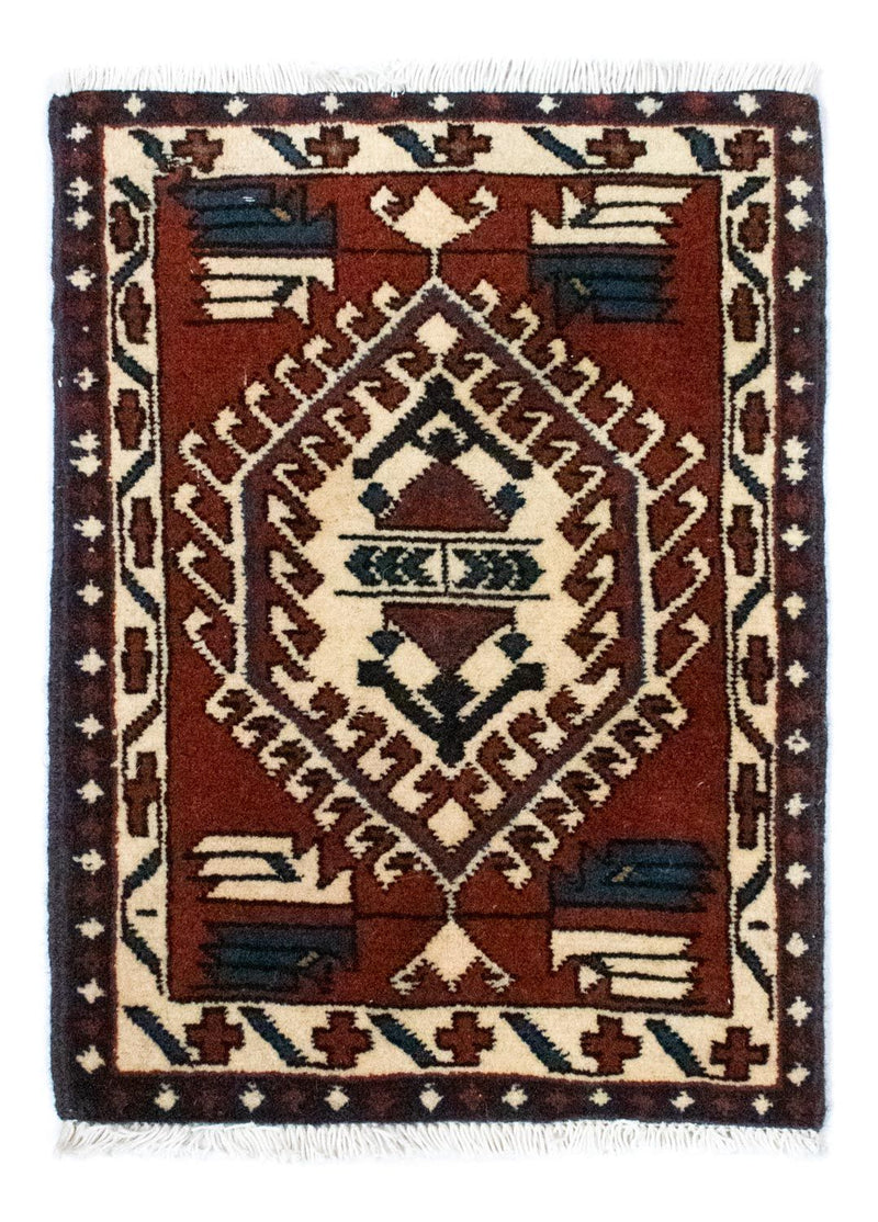 Tappeto Persero - Nomade quadrato  - 54 x 40 cm - marrone