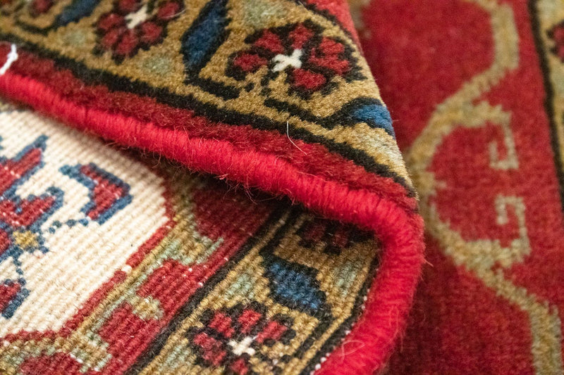 Tappeto Persero - Nomade quadrato  - 54 x 40 cm - rosso