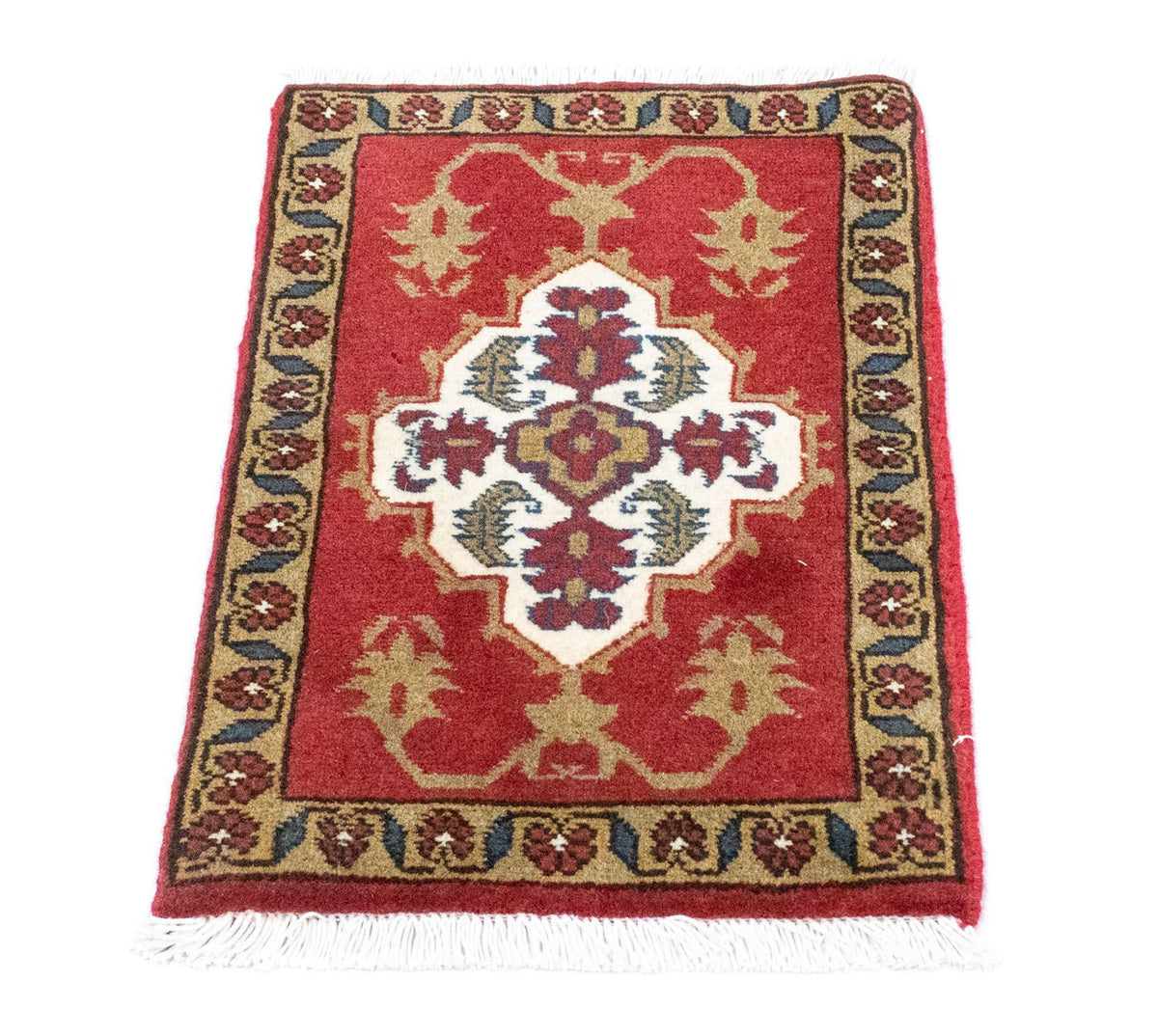 Tappeto Persero - Nomade quadrato  - 54 x 40 cm - rosso