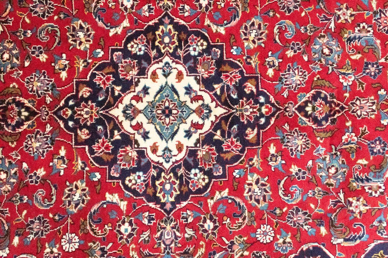 Tappeto Persero - Keshan - 251 x 146 cm - rosso