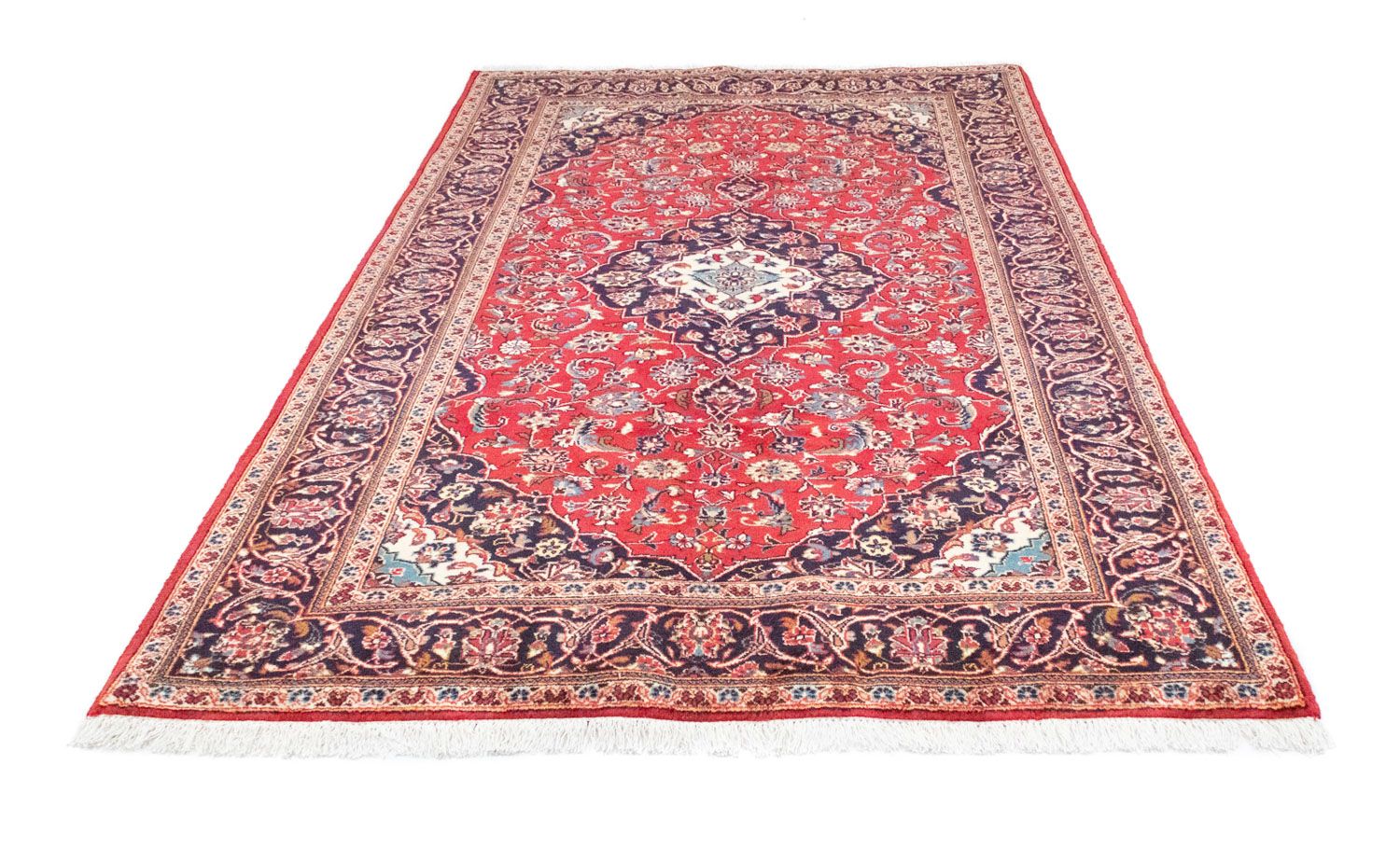 Tappeto Persero - Keshan - 251 x 146 cm - rosso