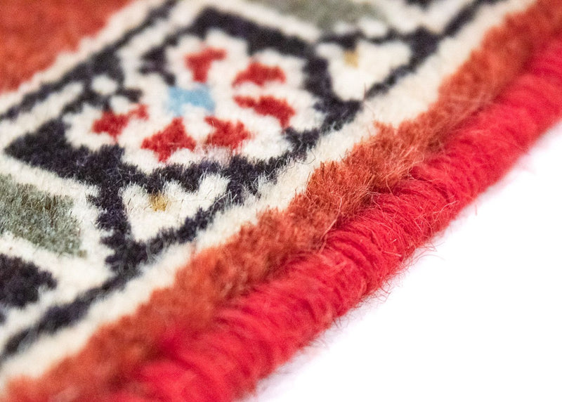 Tappeto Persero - Nomade quadrato  - 54 x 40 cm - rosso
