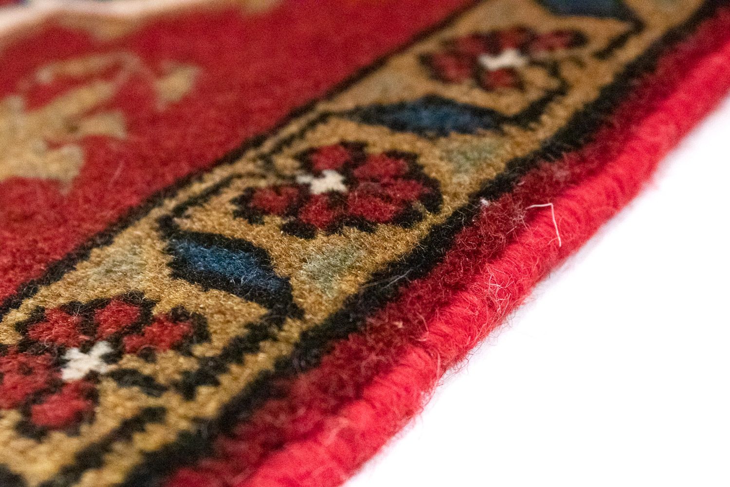 Tappeto Persero - Nomade quadrato  - 54 x 40 cm - rosso