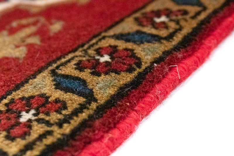 Tappeto Persero - Nomade quadrato  - 54 x 40 cm - rosso
