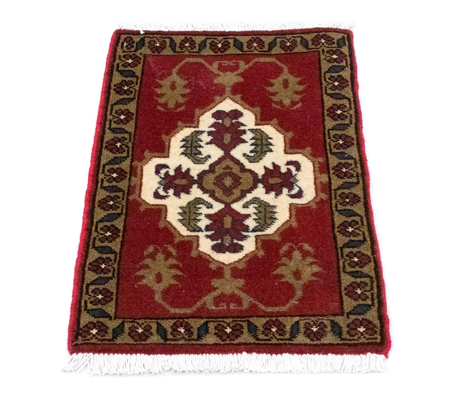 Tappeto Persero - Nomade quadrato  - 54 x 40 cm - rosso